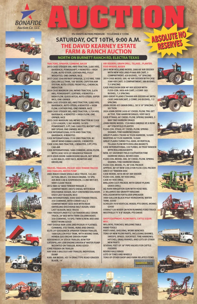 Bonafide Auction Mailer Page 2